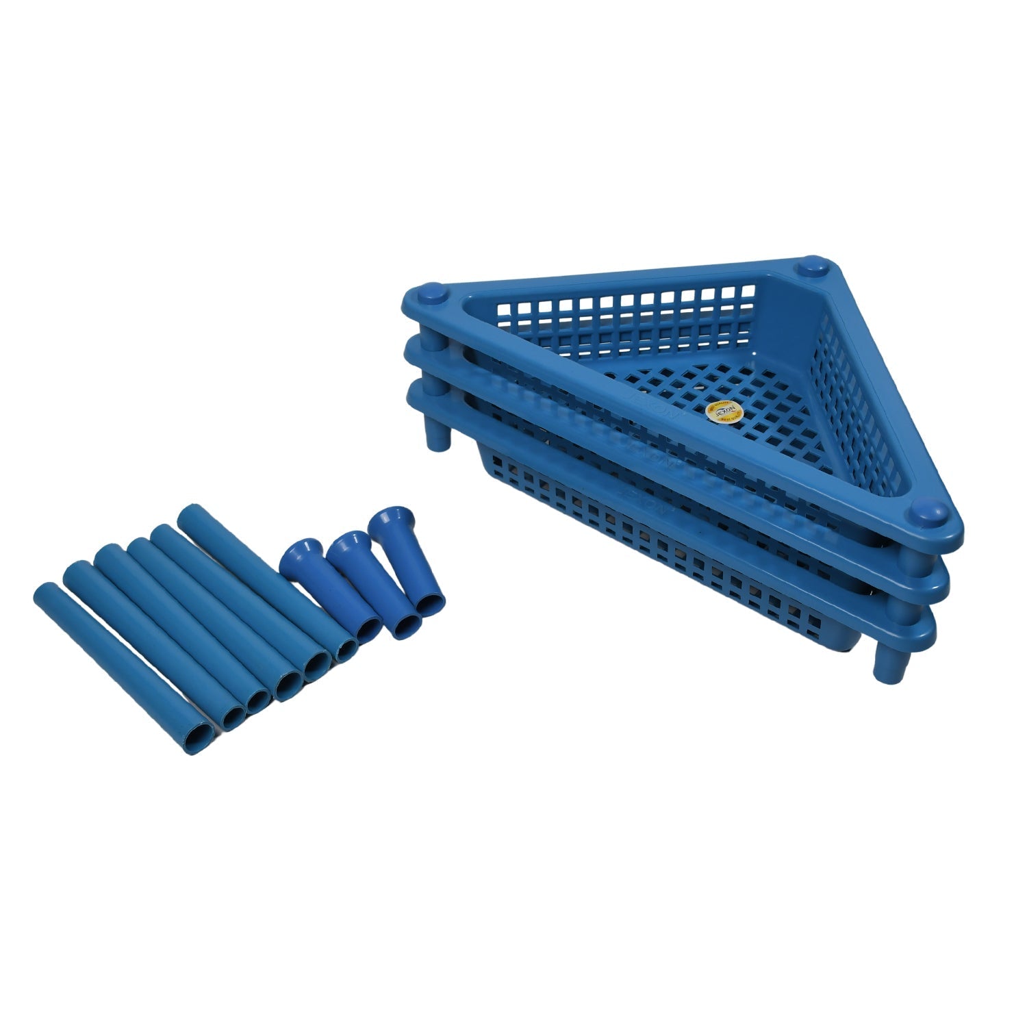 Plastic rack with triangular design Plastic rack with triangular design